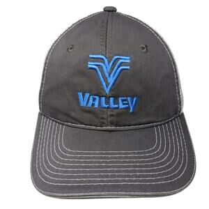 Valley Interwest Snapback Trucker Hat Gray One Size Adjustable Outdoor Cap